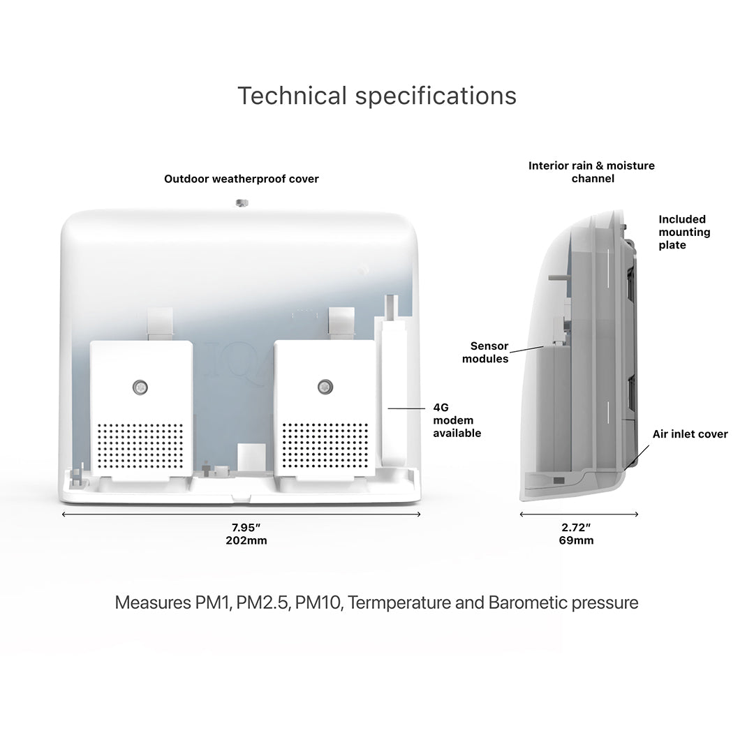 AirVisual Outdoor | Air quality monitor