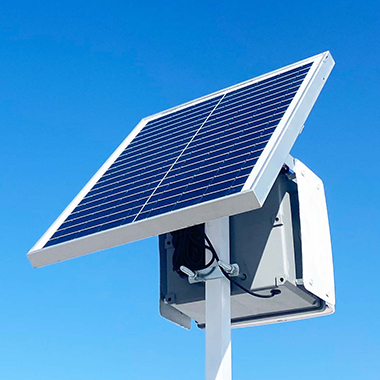 AirVisual Outdoor solar panel